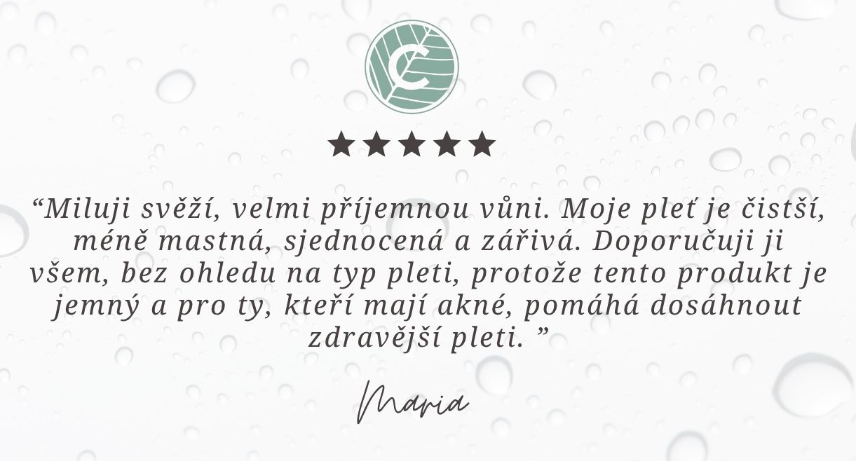 Recenze Pleťová voda Fraîcheur de Thé
